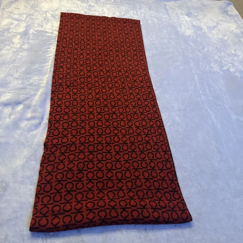 Calvin Klein Circular Shawl, Scarf Multicolored Scarf 60” X 13”